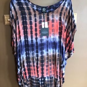 Tie-dyed top
